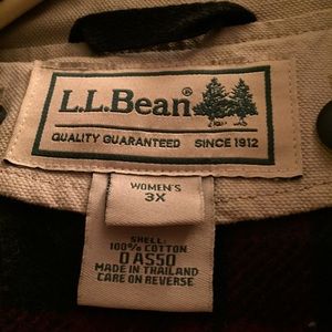 L.L Bean Jacket 3X